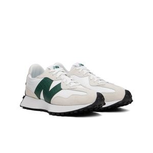 New Balance 327 White Green Combo Women's Shoe